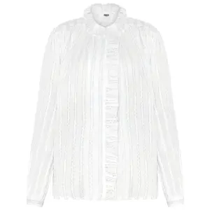 FRNCH Celena White Shirt